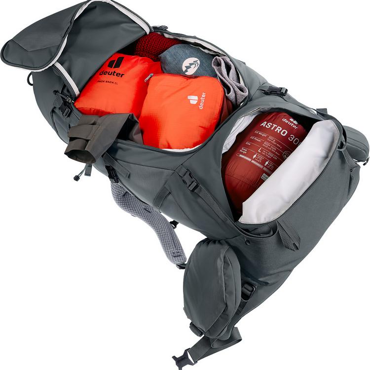 Deuter Deuter Aircontact Core 45+10 SL Wanderrucksack - Dunkelgrau035 - 2 | SportScheck