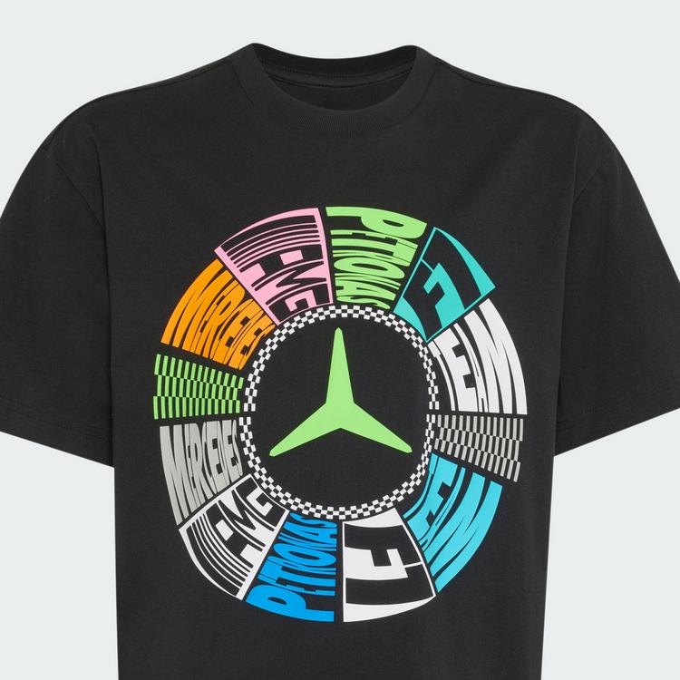 adidas adidas MERCEDES &ndash; AMG PETRONAS FORMULA 1 TEAM Printshirt Kinder - Black - 2 | SportScheck