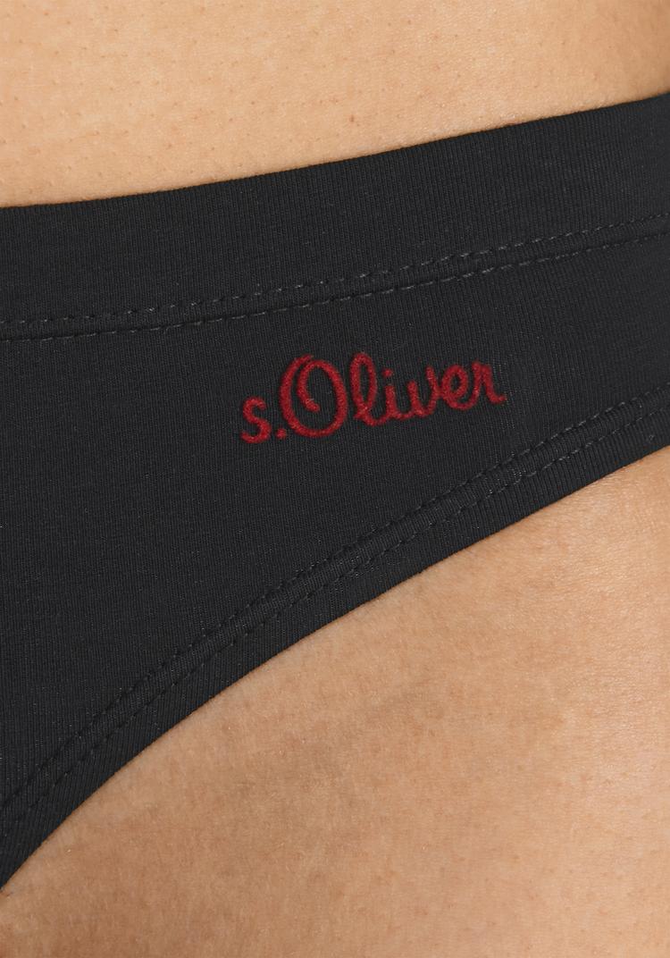 S.OLIVER S.OLIVER Bikinislip Bikini Hose Damen - schwarz - 0 | SportScheck