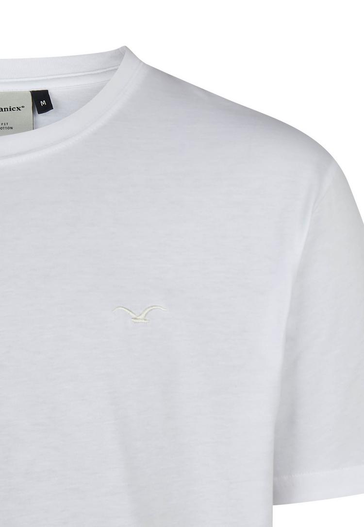 Cleptomanicx Cleptomanicx Ligull Regular T-Shirt Herren - White - 4 | SportScheck