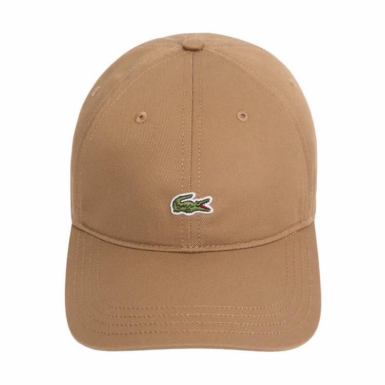 Lacoste Lacoste Cap Cap - Hellbraun (Cookie) - 1 | SportScheck