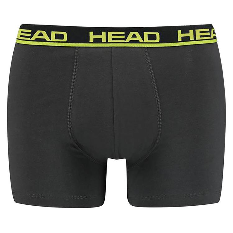 HEAD HEAD Boxershort Unterhose Herren - Schwarz/Schwarz/Blau/Anthrazit/Gelb - 2 | SportScheck
