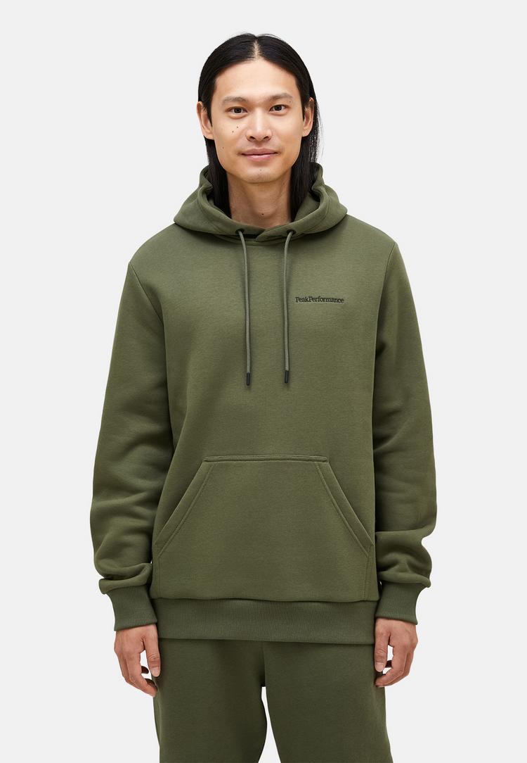 Peak Performance Peak Performance M Original Small Logo Hood Sweatshirt Herren - olive - 0 | SportScheck