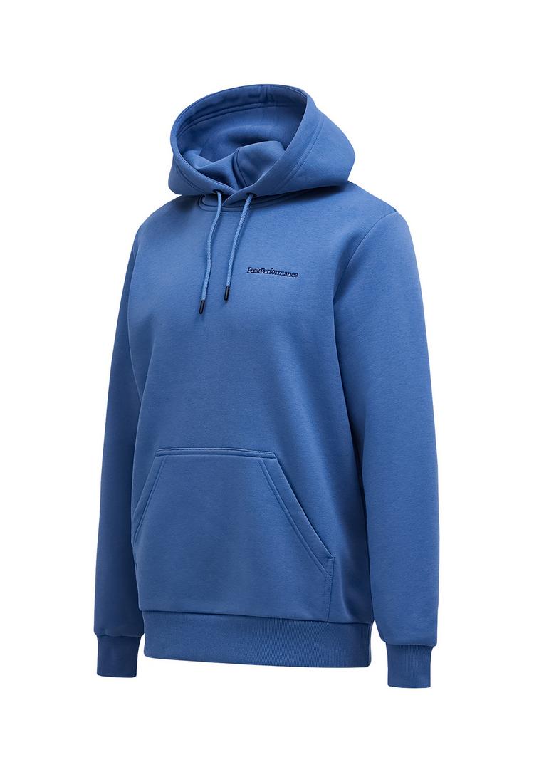 Peak Performance Peak Performance M Original Small Logo Hood Sweatshirt Herren - schieferblau - 0 | SportScheck