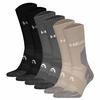 HEAD Socken Socken - Schwarz/Grau/Taupe