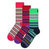 Happy Socks Socken Socken - Pink/Rot/Gr&uuml;n
