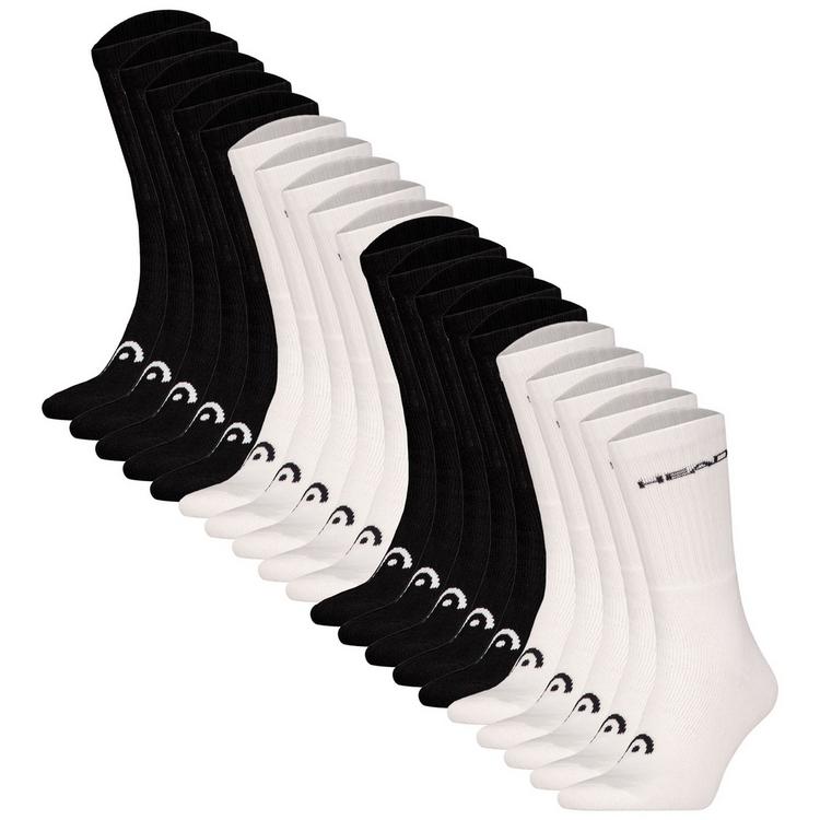 HEAD HEAD Socken Socken - Schwarz/Schwarz/Wei&szlig;/Wei&szlig; - 0 | SportScheck