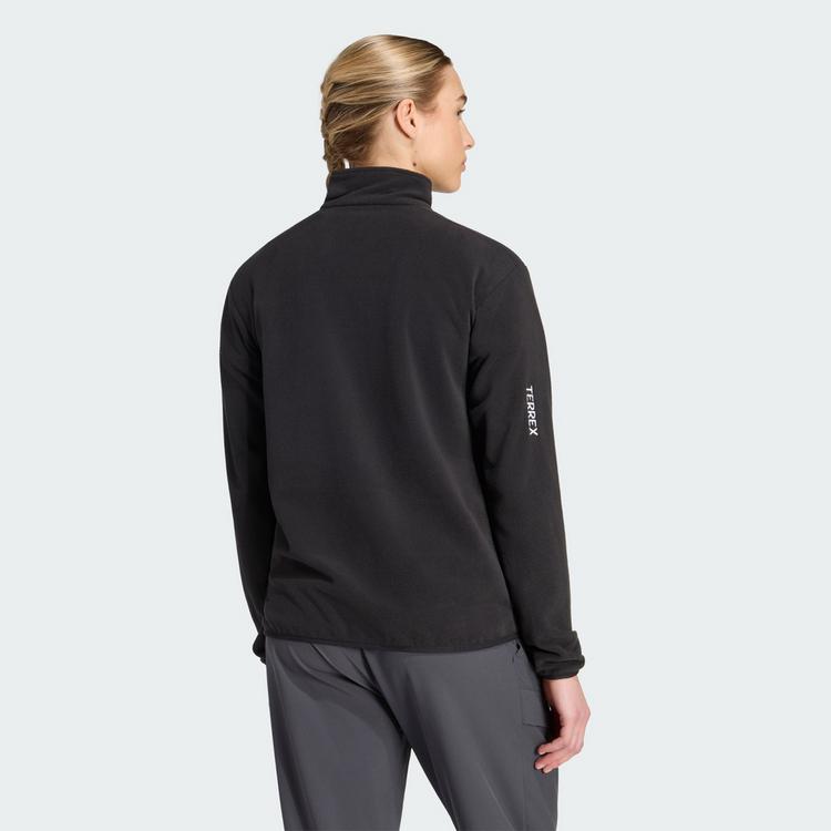 adidas adidas Terrex Multi Essentials Fleecejacke, Fleecepullover Damen - Black - 1 | SportScheck