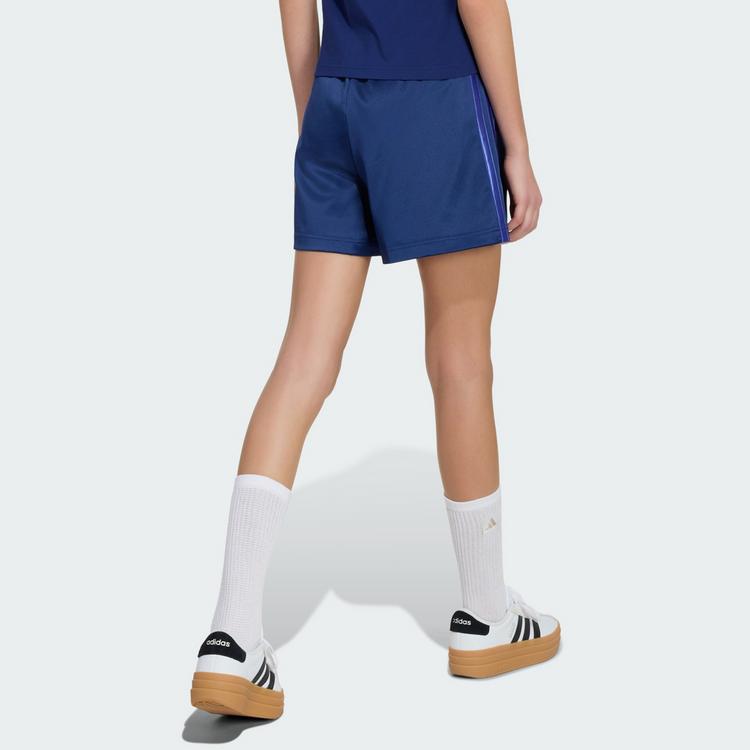 adidas adidas SATIN SHORTS Shorts Kinder - Dark Blue / Dual Indigo - 1 | SportScheck