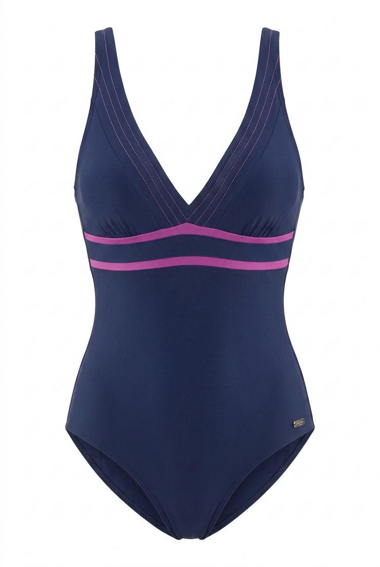 VENICE BEACH VENICE BEACH Badeanzug Badeanzug Damen - marine-fuchsia - 0 | SportScheck