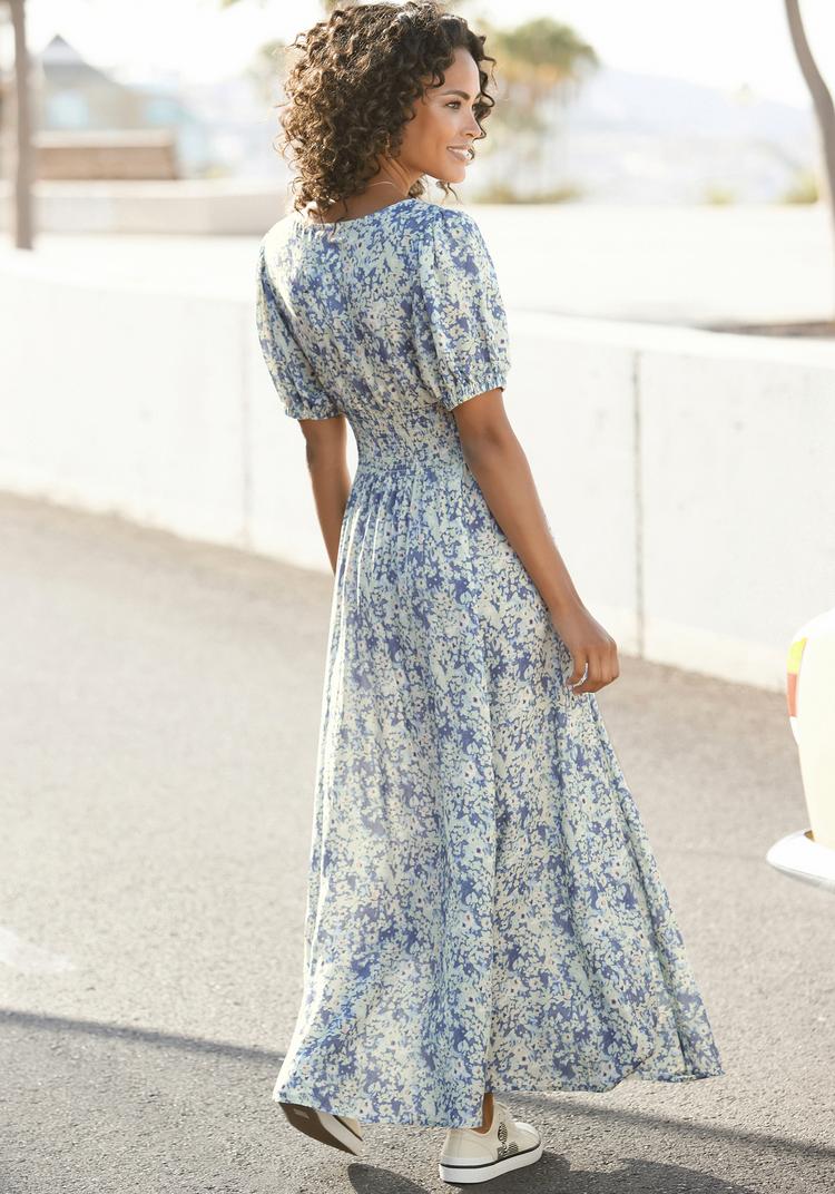 Buffalo Buffalo Maxikleid Maxikleid Damen - blau - 1 | SportScheck