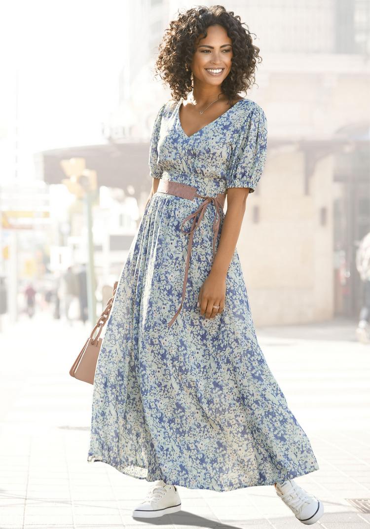 Buffalo Buffalo Maxikleid Maxikleid Damen - blau - 3 | SportScheck