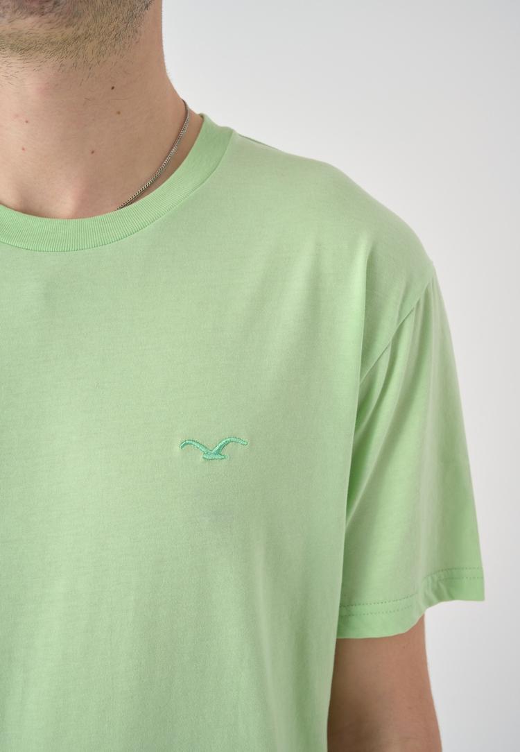 Cleptomanicx Cleptomanicx Ligull Regular T-Shirt Herren - Nile Green - 1 | SportScheck