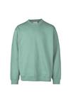 Cleptomanicx Ligull Boxy Sweatshirt Herren - Hedge Green