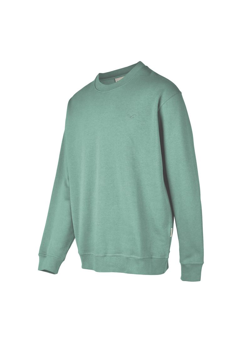 Cleptomanicx Cleptomanicx Ligull Boxy Sweatshirt Herren - Hedge Green - 0 | SportScheck