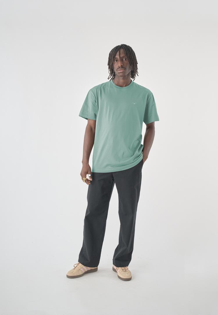 Cleptomanicx Cleptomanicx Ligull Boxy 2 T-Shirt Herren - Hedge Green - 0 | SportScheck