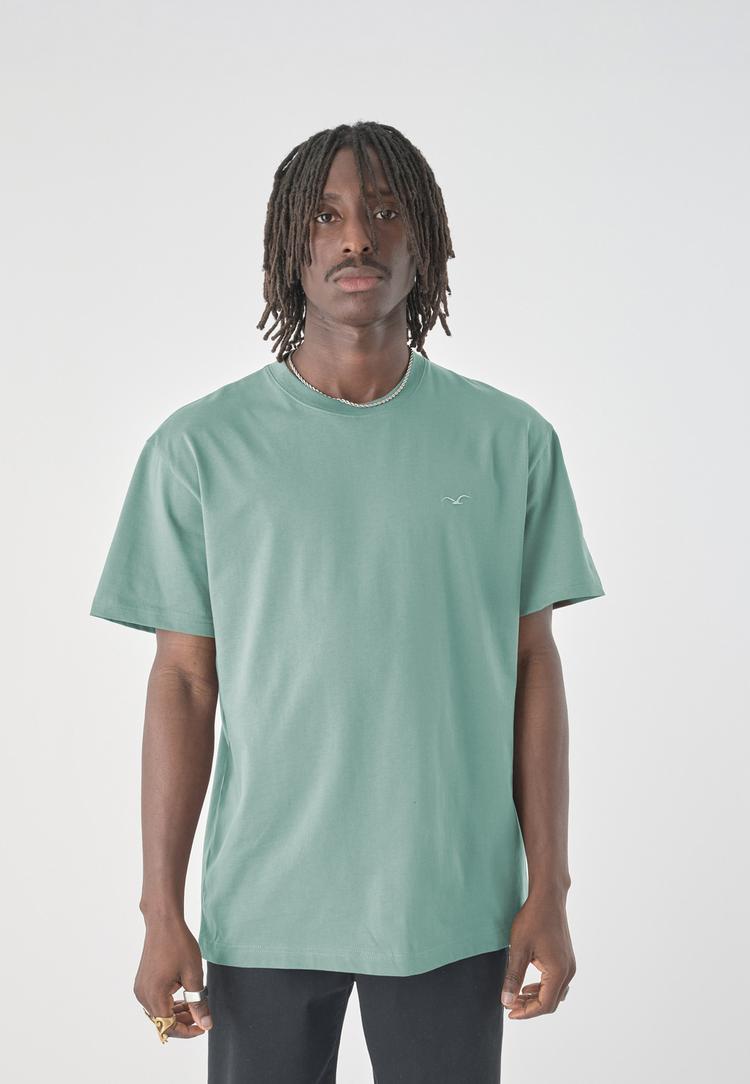 Cleptomanicx Cleptomanicx Ligull Boxy 2 T-Shirt Herren - Hedge Green - 1 | SportScheck