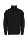 Cleptomanicx Ribber Troyer Strickpullover Herren - Black