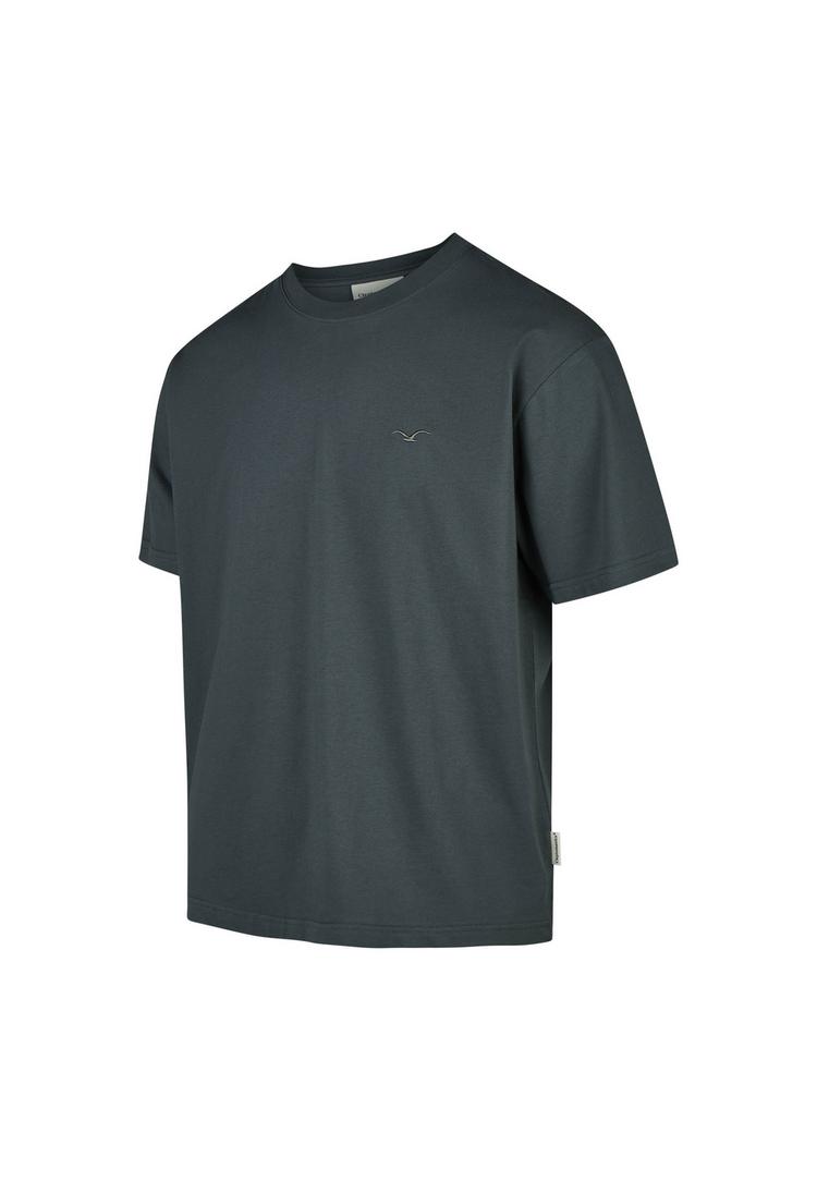Cleptomanicx Cleptomanicx Boxy Tee Ligull Boxy Crop T-Shirt Herren - Urban Gray - 0 | SportScheck