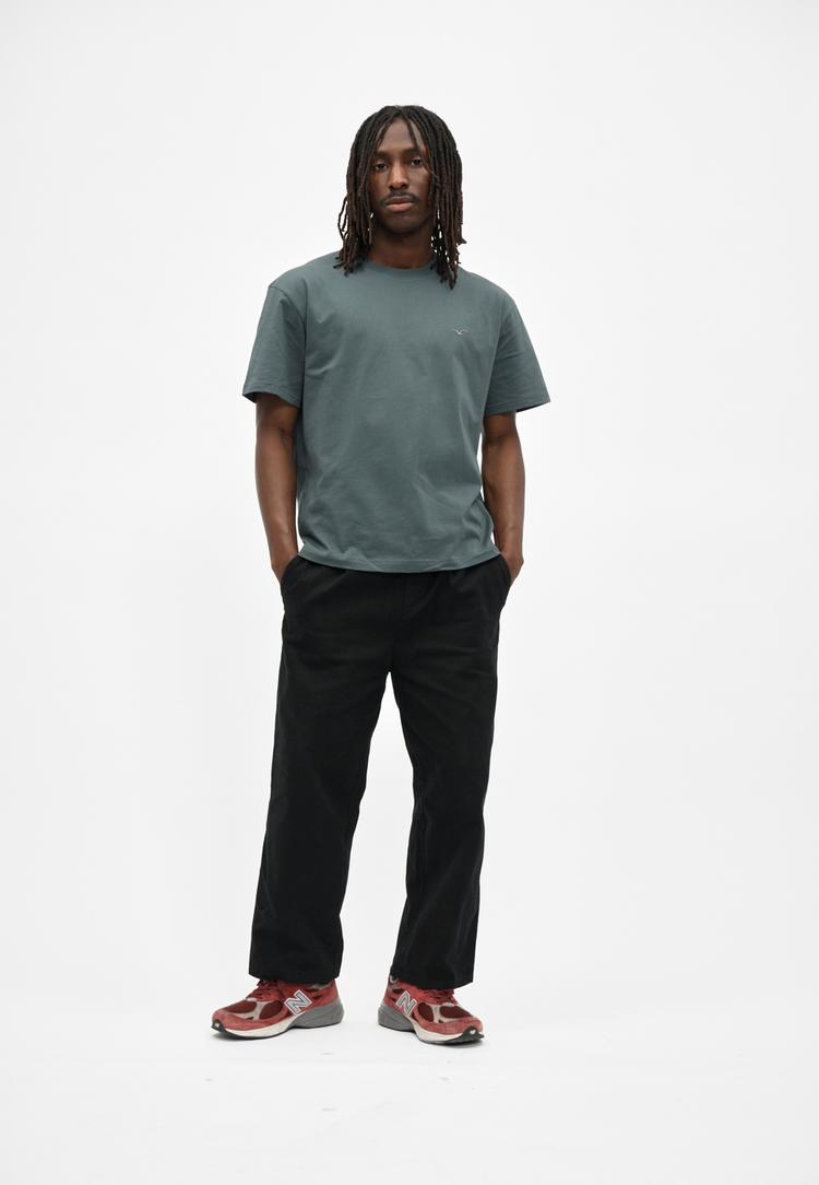 Cleptomanicx Cleptomanicx Boxy Tee Ligull Boxy Crop T-Shirt Herren - Urban Gray - 0 | SportScheck