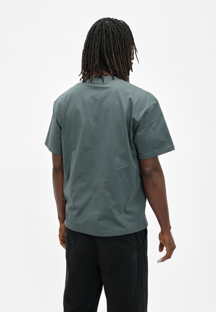 Cleptomanicx Cleptomanicx Boxy Tee Ligull Boxy Crop T-Shirt Herren - Urban Gray - 2 | SportScheck