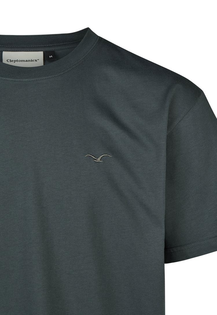 Cleptomanicx Cleptomanicx Boxy Tee Ligull Boxy Crop T-Shirt Herren - Urban Gray - 2 | SportScheck