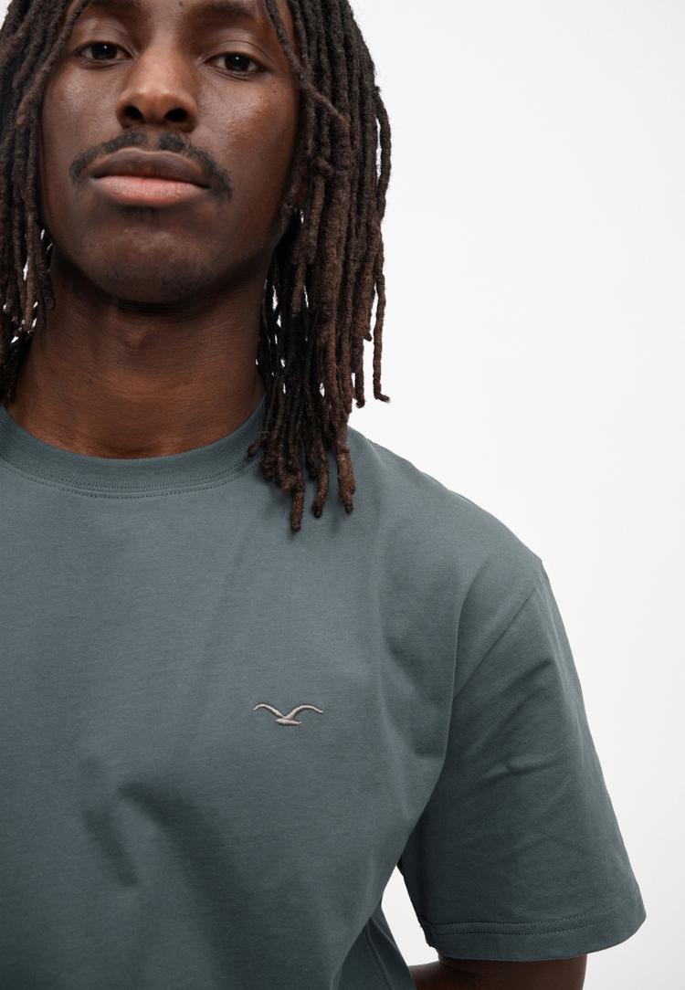 Cleptomanicx Cleptomanicx Boxy Tee Ligull Boxy Crop T-Shirt Herren - Urban Gray - 3 | SportScheck