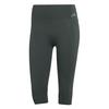 adidas Optime Workout Contour Capri-Leggings Leggings Damen - Legend Ivy