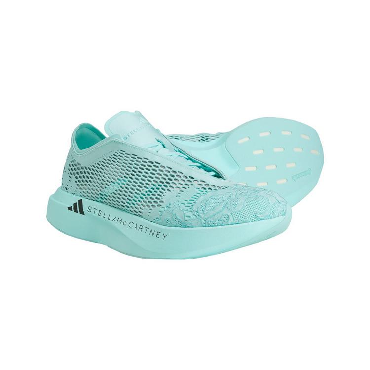 adidas adidas adidas by Stella McCartney ADIZERO EVO Laufschuhe Damen - Semi Flash Aqua / Reflective Silver / Core Black - 0 | SportScheck