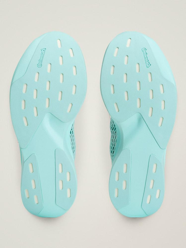 adidas adidas adidas by Stella McCartney ADIZERO EVO Laufschuhe Damen - Semi Flash Aqua / Reflective Silver / Core Black - 2 | SportScheck
