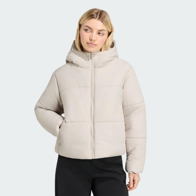 adidas adidas ESSENTIALS HIGHLOFT PUFFER JACKE, Winterjacke Damen - Beige - 0 | SportScheck