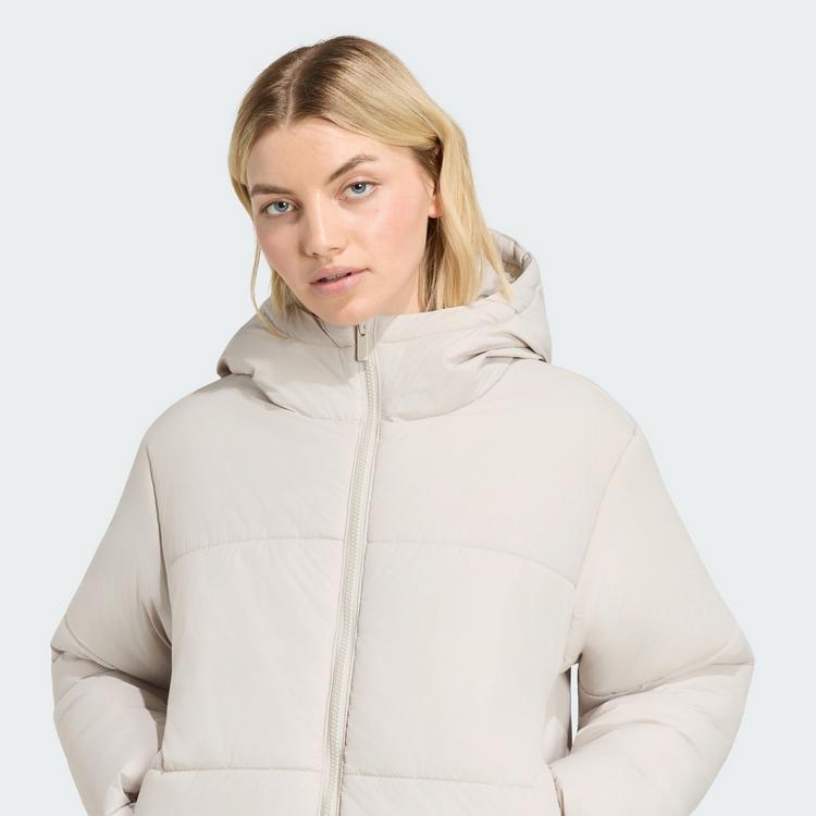 adidas adidas ESSENTIALS HIGHLOFT PUFFER JACKE, Winterjacke Damen - Beige - 0 | SportScheck