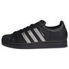 adidas ADIDAS SUPERSTAR MESSI SCHUH Fu&szlig;ballschuhe - Core Black / Silver Metallic / Pure Ruby