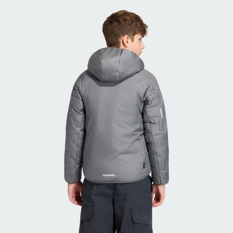 adidas adidas Terrex Kids Xperior CLIMAWARM Outdoorjacke Kinder - Grey Four - 1 | SportScheck