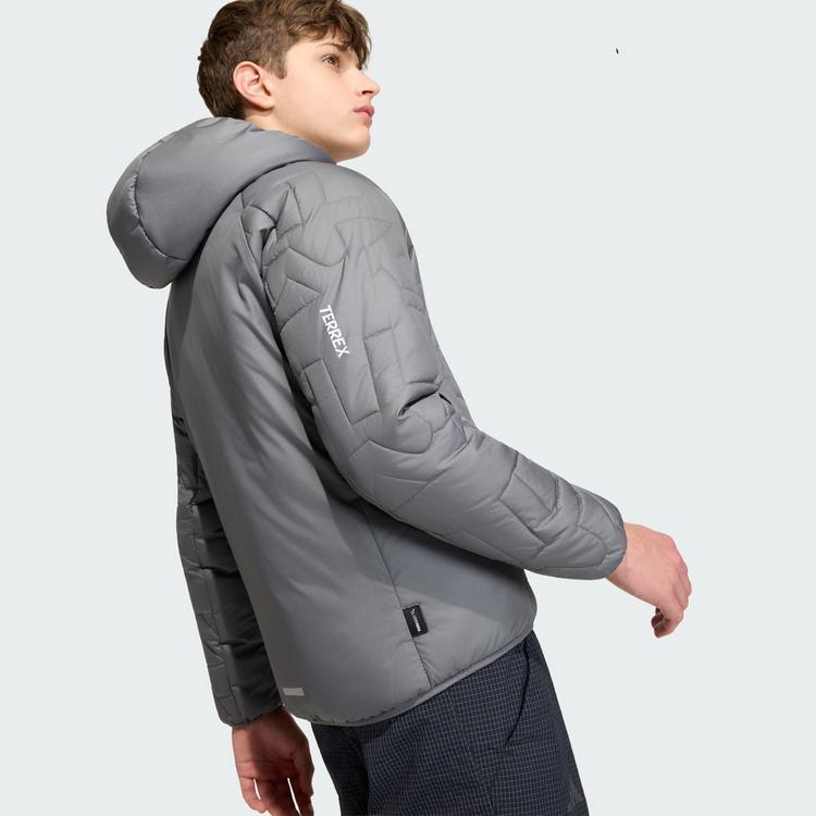 adidas adidas Terrex Kids Xperior CLIMAWARM Outdoorjacke Kinder - Grey Four - 2 | SportScheck