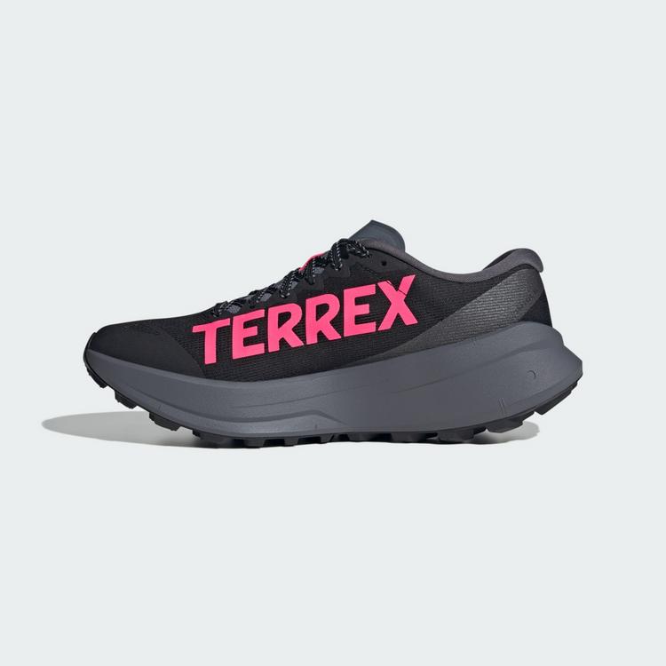 adidas adidas Terrex Agravic SL Trailrunning-Schuh Fitnessschuhe Herren - Core Black / Solar Turbo / Aurora Onix - 5 | SportScheck