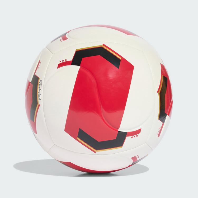 adidas adidas Ajax Amsterdam Home Club Ball Fu&szlig;ball - White / Bold Red - 0 | SportScheck