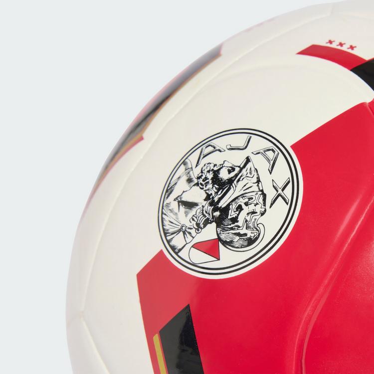 adidas adidas Ajax Amsterdam Home Club Ball Fu&szlig;ball - White / Bold Red - 0 | SportScheck