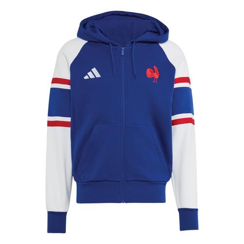 adidas Frankreich Rugby Travel Kapuzenjacke, Hoodie Herren