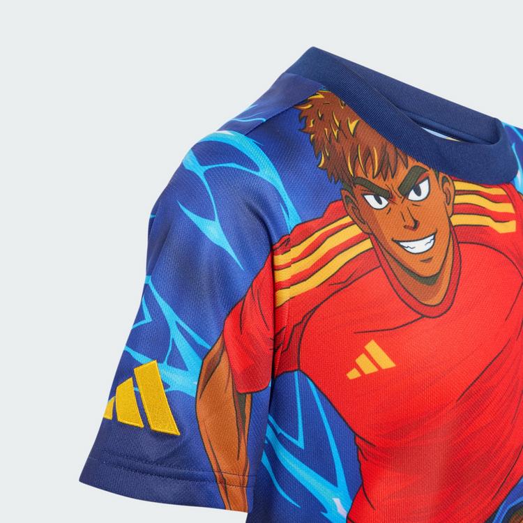 adidas adidas Lamine Yamal 26 Anime Kids Trikot T-Shirt Kinder - Dark Blue / Semi Lucid Blue - 2 | SportScheck