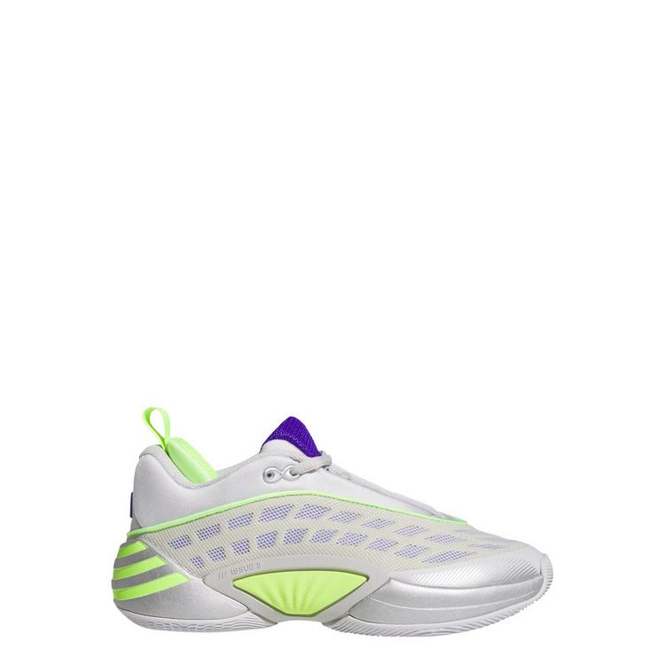 adidas adidas DON ISSUE 8 Schuh Basketballschuhe Kinder - Silver Metallic / Lucid Lemon / Dash Grey - 0 | SportScheck