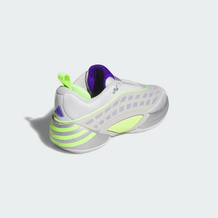 adidas adidas DON ISSUE 8 Schuh Basketballschuhe Kinder - Silver Metallic / Lucid Lemon / Dash Grey - 4 | SportScheck