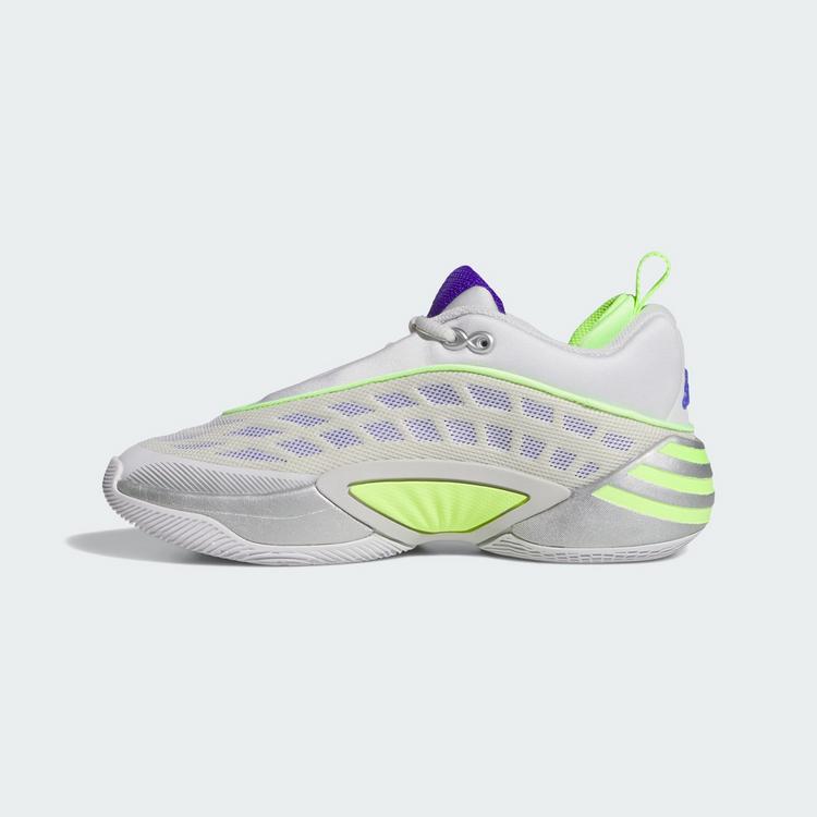 adidas adidas DON ISSUE 8 Schuh Basketballschuhe Kinder - Silver Metallic / Lucid Lemon / Dash Grey - 5 | SportScheck
