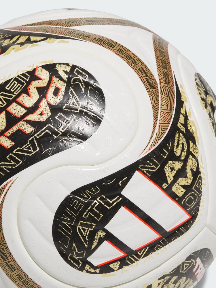 adidas adidas FIFA Fussball-Weltmeisterschaft 26&trade; Fu&szlig;ball - White / Black / Gold Metallic - 1 | SportScheck