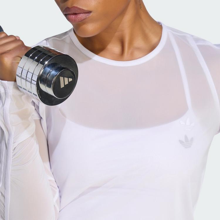 adidas adidas adidas Originals Sport Longsleeve Funktionsshirt Damen - Frozen Purple - 0 | SportScheck
