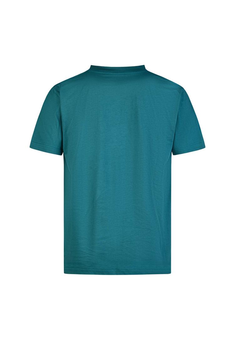 Cleptomanicx Cleptomanicx Stretchy Printshirt Herren - Jasper Teal - 1 | SportScheck
