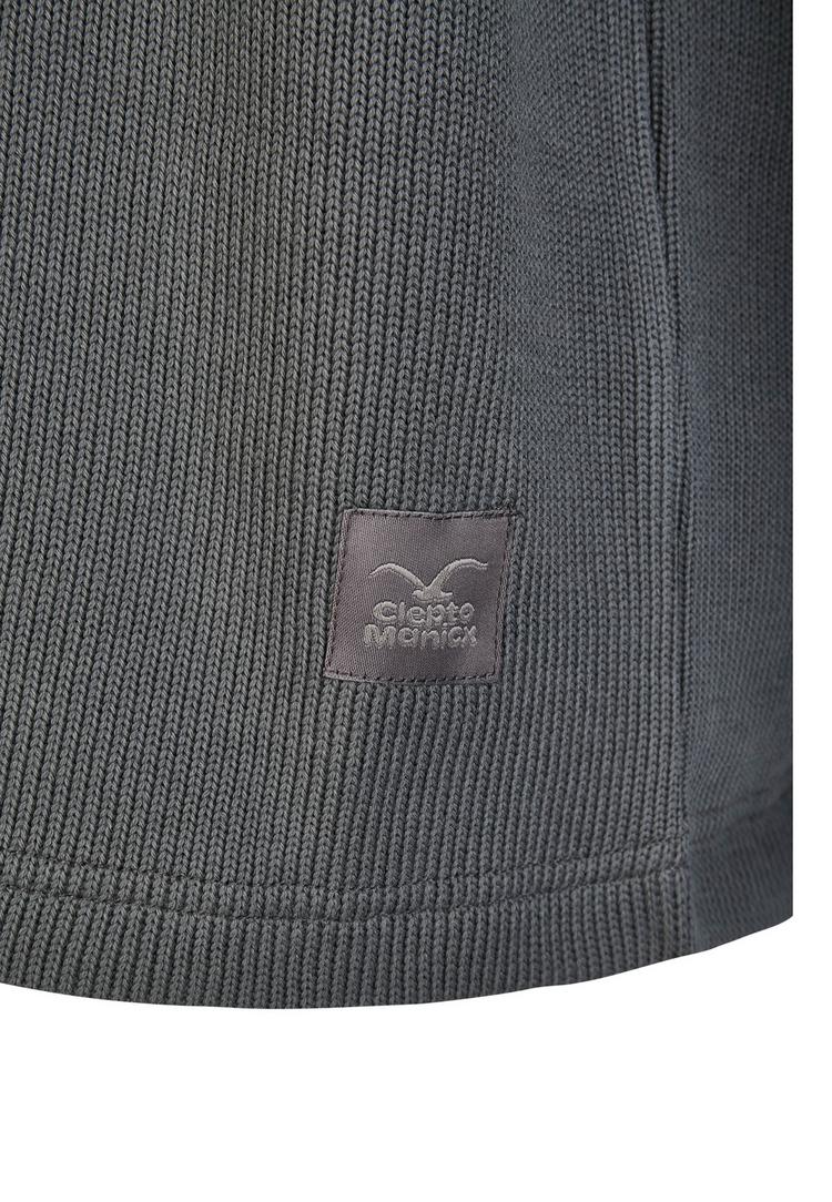 Cleptomanicx Cleptomanicx Double Sweatshirt Herren - Asphalt - 2 | SportScheck