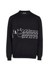 Cleptomanicx FUHUMANS Strickpullover Herren - Black