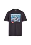 Cleptomanicx New Holiday Printshirt Herren - Blue Graphite