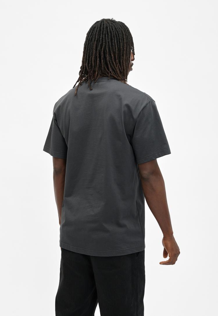 Cleptomanicx Cleptomanicx New Holiday Printshirt Herren - Blue Graphite - 2 | SportScheck